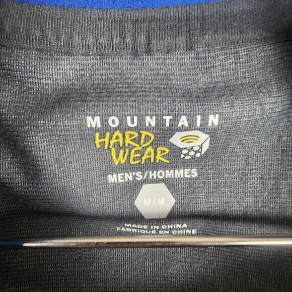 Mountain Hardwear Windstopper Softshell Jacket Mens Medium Blue Gray Hiking Used - Picture 5 of 9